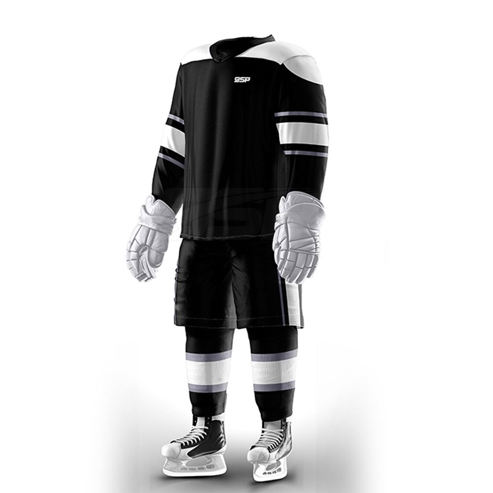 2024 Professional Customized Ice Hockey Uniform Light Weight Long Sleeves Ice Hockey Uniform