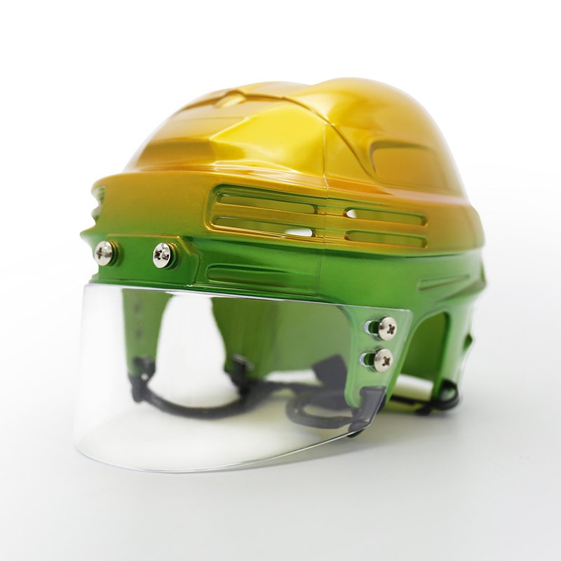 Mini Multicolor hockey Helmet ABS Outer shell + EVA Liner Mini Ice Hockey Helmet Special Commemoration Product