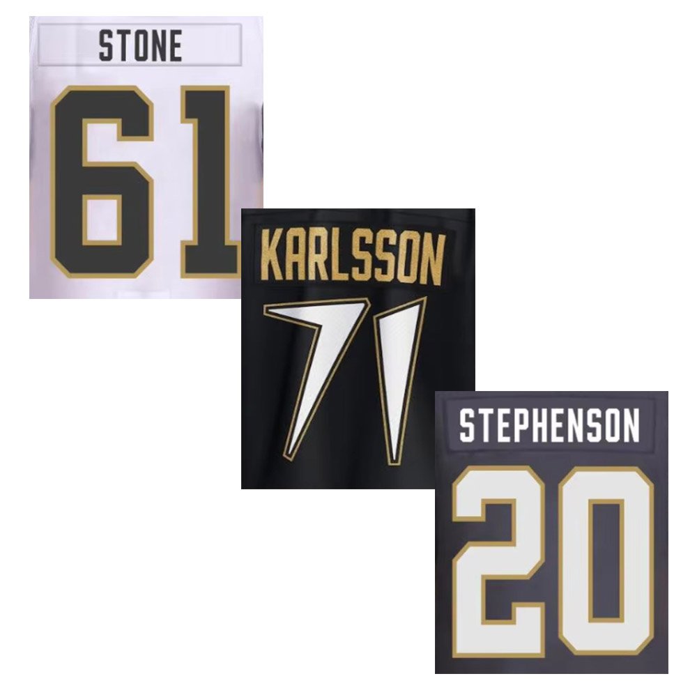 Stitched Ice Hockey Jerseys 9 Eichel 71 Karlsson 61 Stone 2 Whitecloud 7 Pietrangelo 20 Stephen 29 Fleuryson 81 Marchessault
