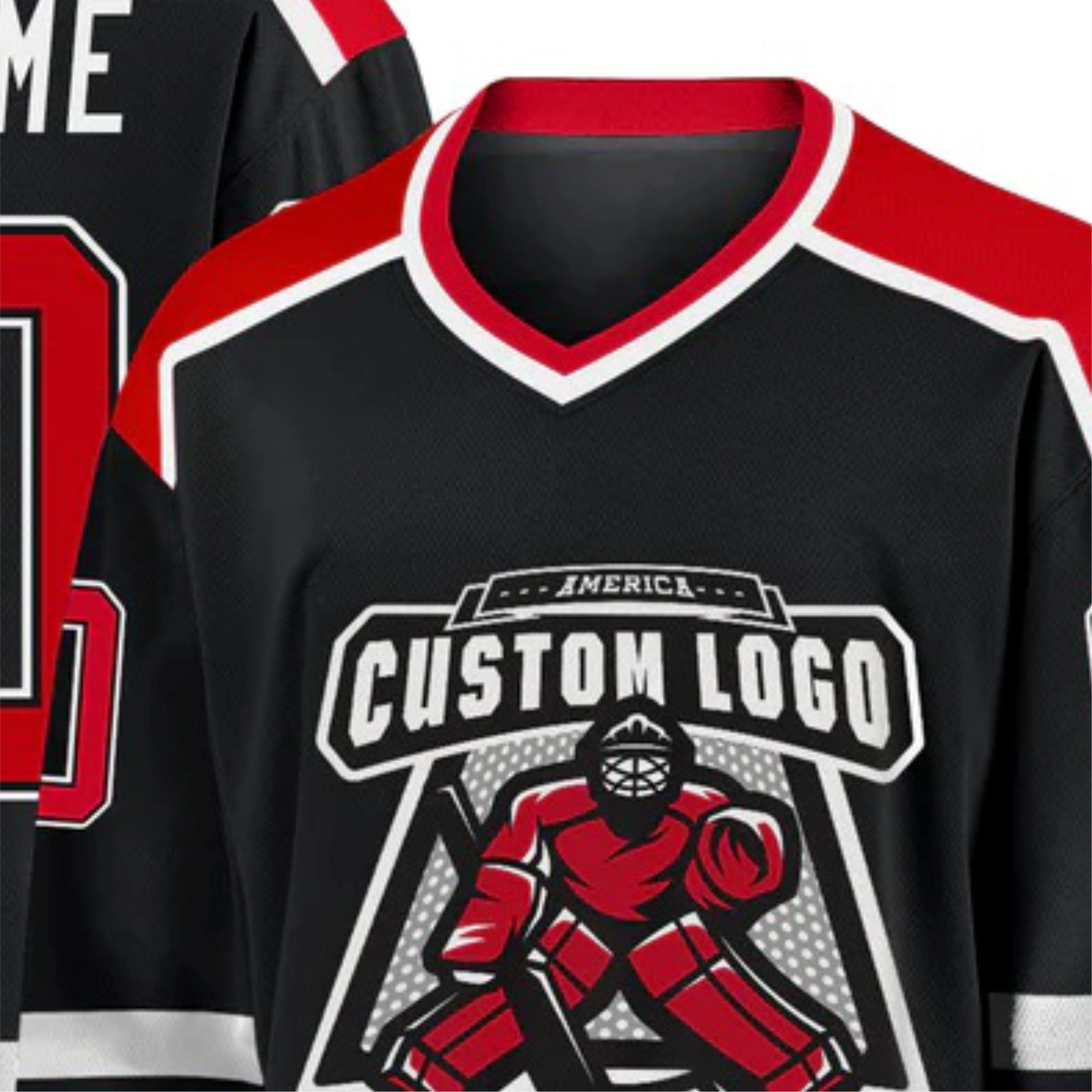 100%Polyester Tackle Twill Fabric Breathable High-Quality Hockey Jersey Ideal for Games Practice and Everyday Wear Sublimated