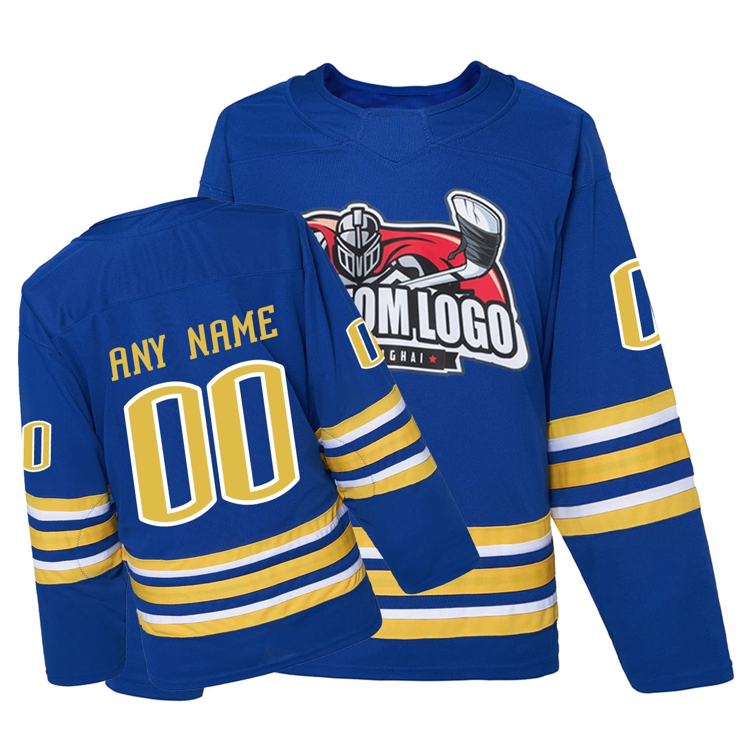 Modern Style 3XL Ice Hockey Jersey Womens Men Sublimation Ice Hockey Uniform Custom Logo Sewing Pattern