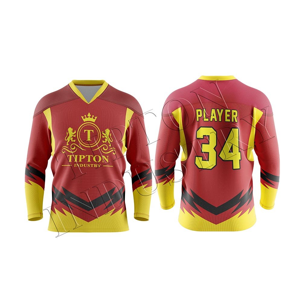 Wholesale Custom Logo Ice Hockey Jersey Multiple Hockey Equipment Ice Hockey Jersey Long jersey For Sale