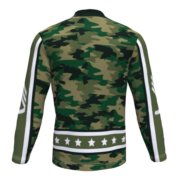 Custom sublimation printing ice hockey uniforms men camo hockey jerseys blank