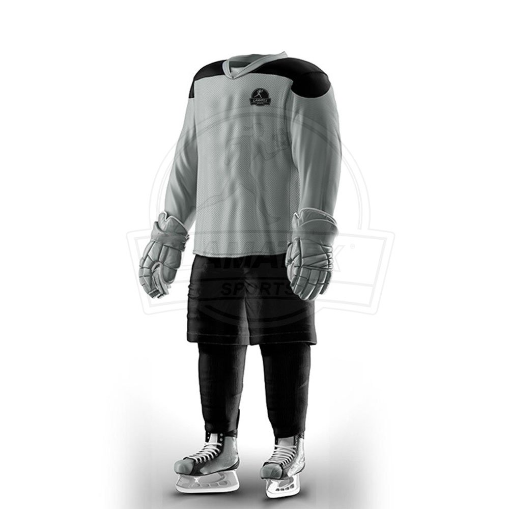 Pakistan-Made Plus Size Men's Ice Hockey Uniforms Custom Design Sports Wear Price with OEM Team Name for Training