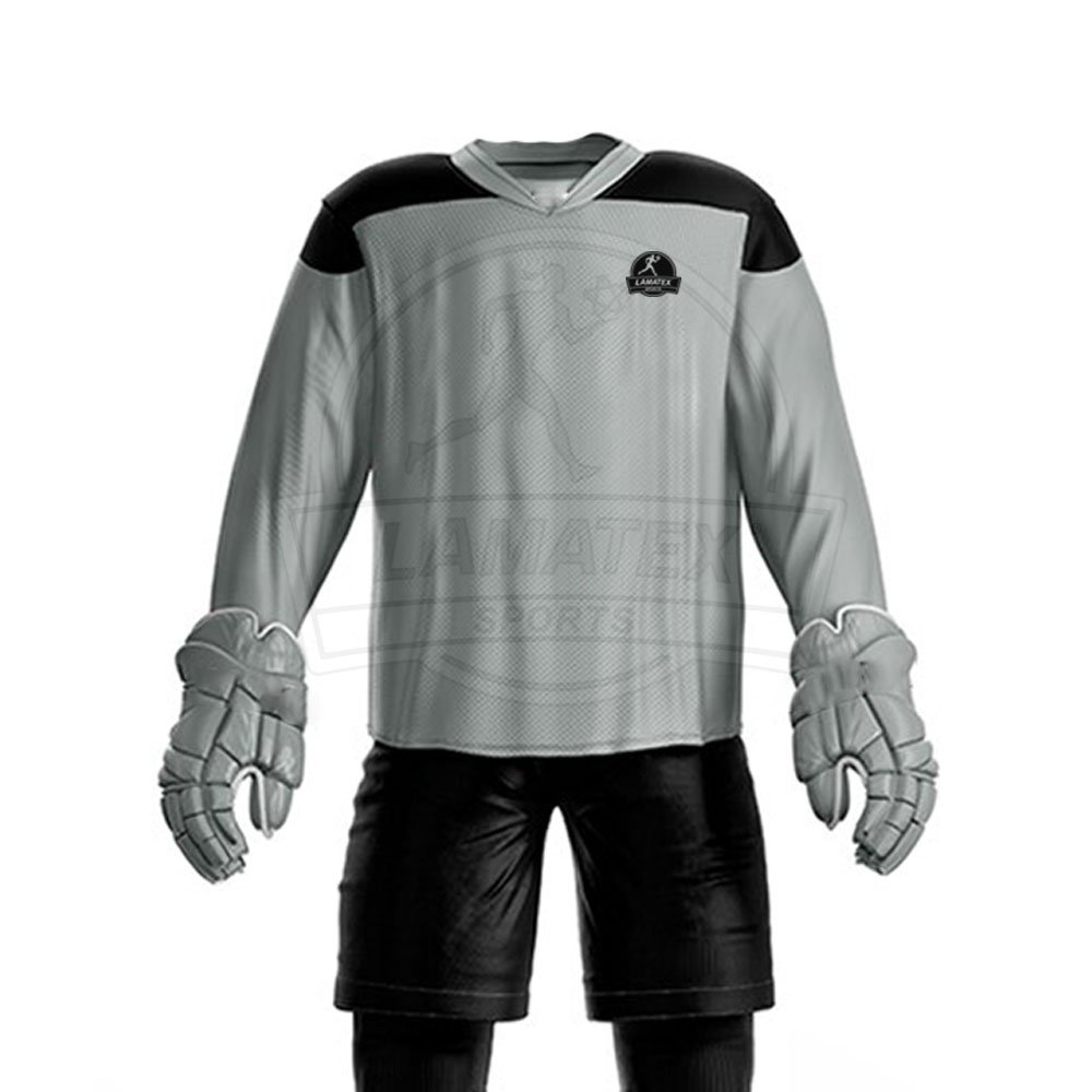 Pakistan-Made Plus Size Men's Ice Hockey Uniforms Custom Design Sports Wear Price with OEM Team Name for Training