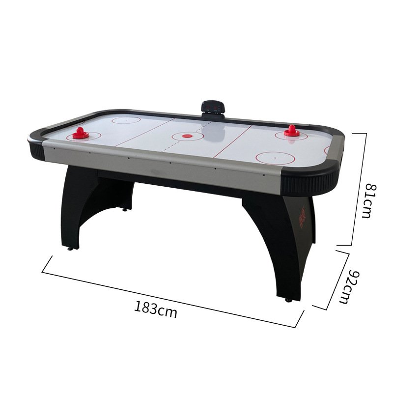 Custom Product Oem Odm China Supplier 1.8m Wooden Air Hockey Table Ice Hockey Puck Custom 4 Player Air Hockey Table