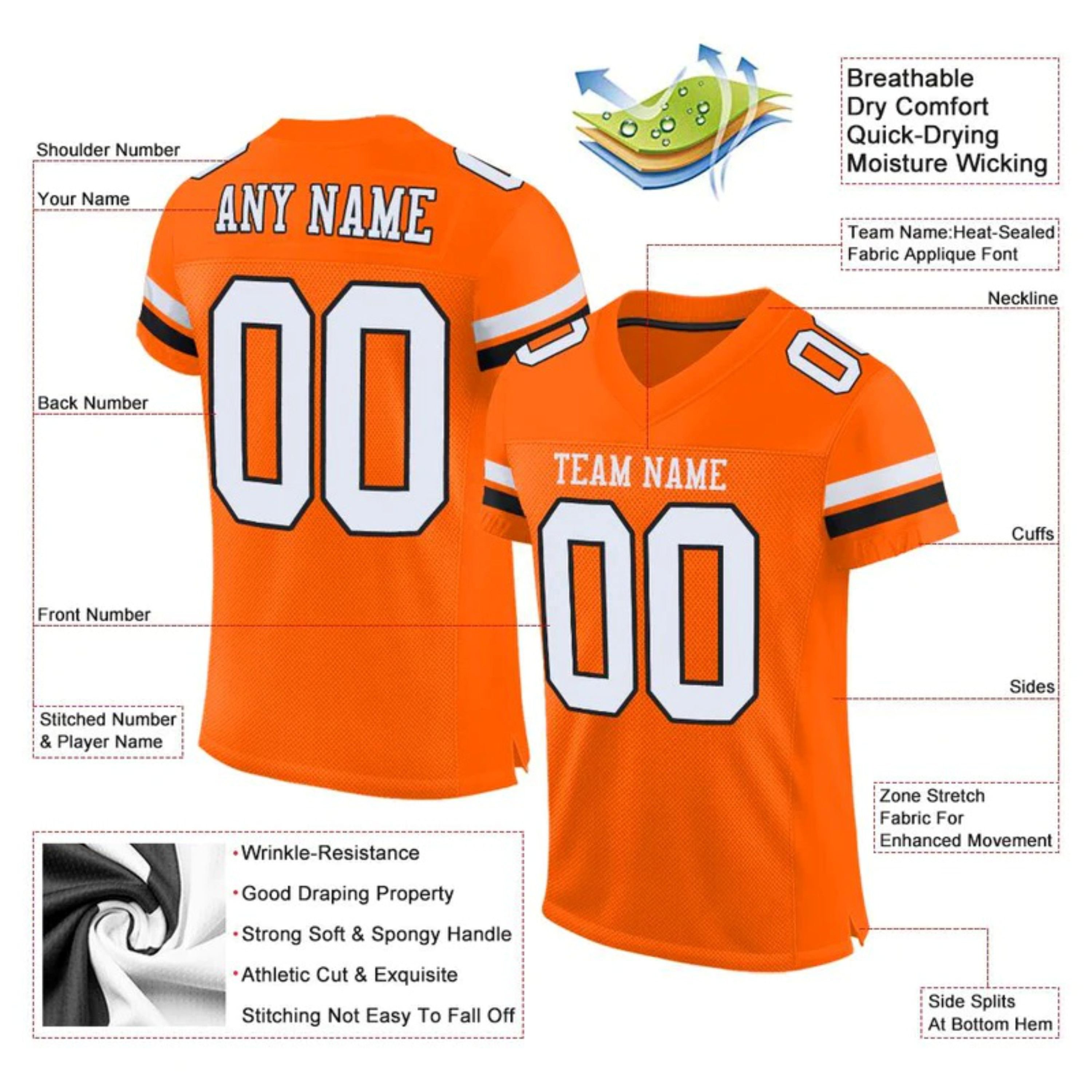 Wholesale Sublimation Ice Hockey Wear Blank Jersey Ice Hockey Club Jersey Professional Hockey Jerseys Football Uniforms Collage