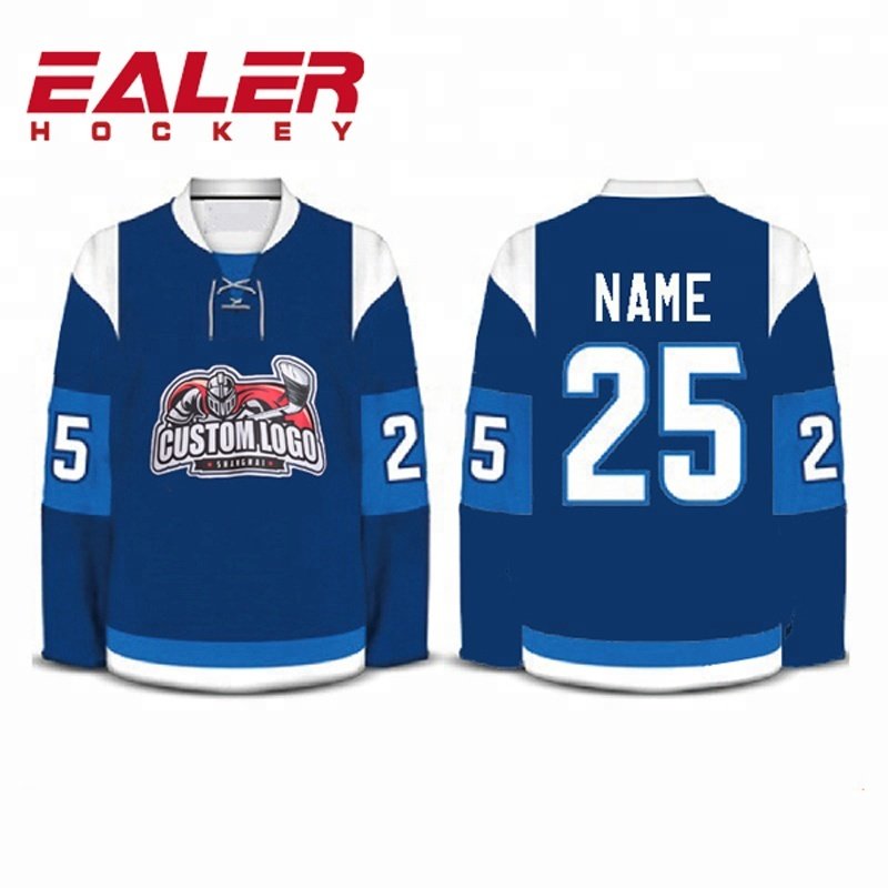 OEM Sublimated Hockey Jerseys Custom Logo Ice Hockey Uniforms Ice Hockey Style Jersey