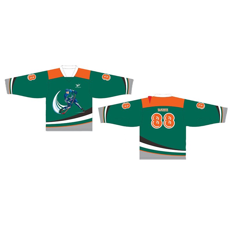 Custom Ice Hockey Jersey Sublimated Printing Logo Design Youth Capitals Sports Team Custom Ice Hockey Uniform