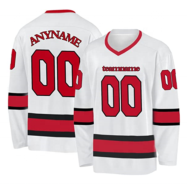 Sublimation blank plain hockey jersey custom logo plain hockey jersey custom blank hockey jersey
