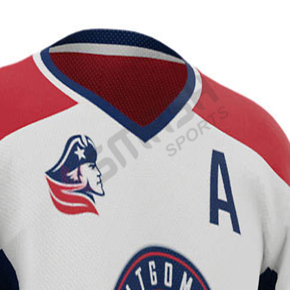 High Quality Customized Ice Hockey Jerseys Latest Design Team Wear Hot Sale with Sublimation and Printing Techniques