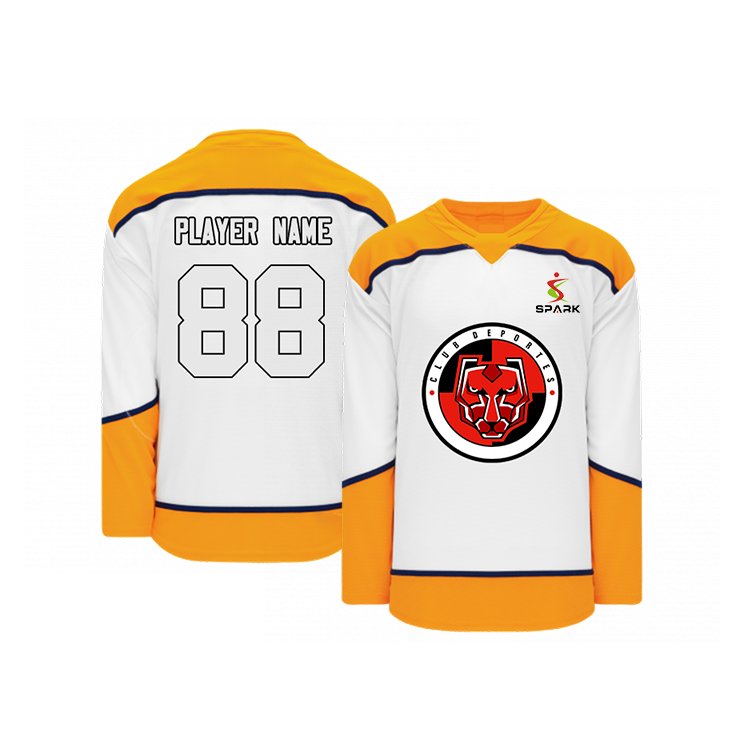 Ice Hockey Jersey Top Quality Polyester Free Design Cheap Sublimation Printing Custom Hockey Jersey Shirts For Men