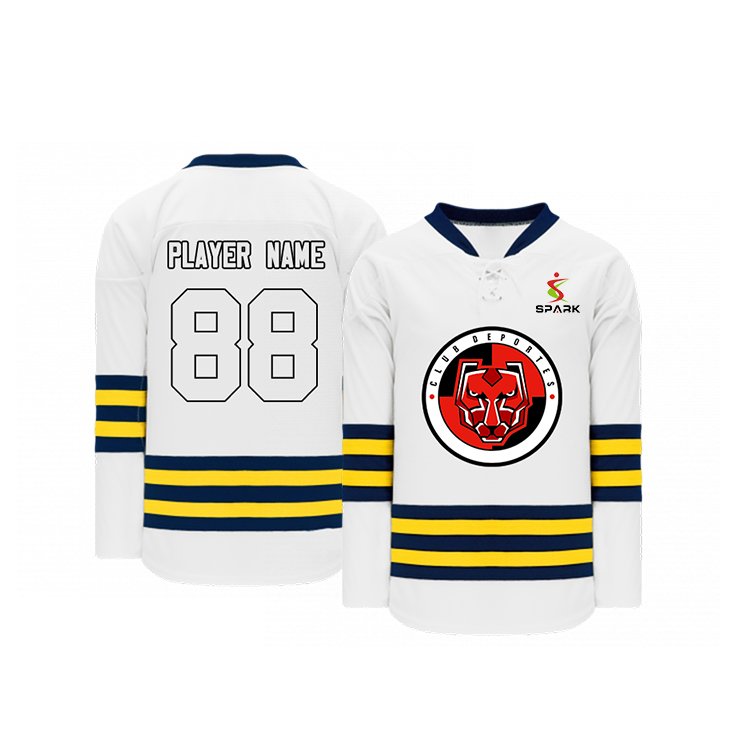 Ice Hockey Jersey Top Quality Polyester Free Design Cheap Sublimation Printing Custom Hockey Jersey Shirts For Men