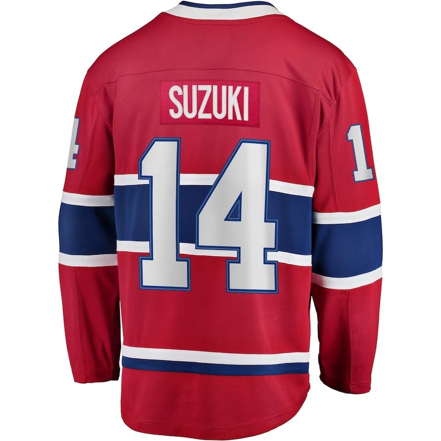 Canadien Ice Hockey Jersey Wholesale Men's Embroidery American Montreal Hockey Uniform 14 Nick Suzuki 22 Caufield