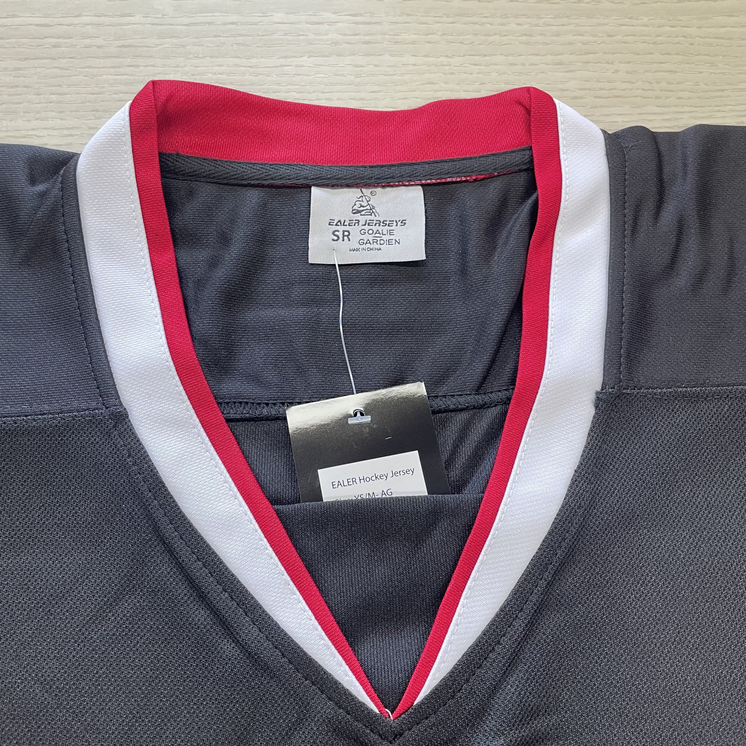 Two colors Tackle Twill hockey jersey custom made custom hockey jersey hockey jersey