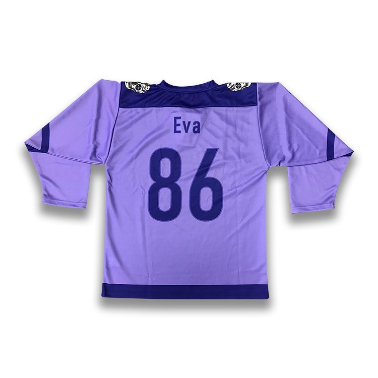 Hot Sale Custom Logo Number Ice Hockey Jersey Retro Quick Dry Breathable Sports Ice Hockey Jersey