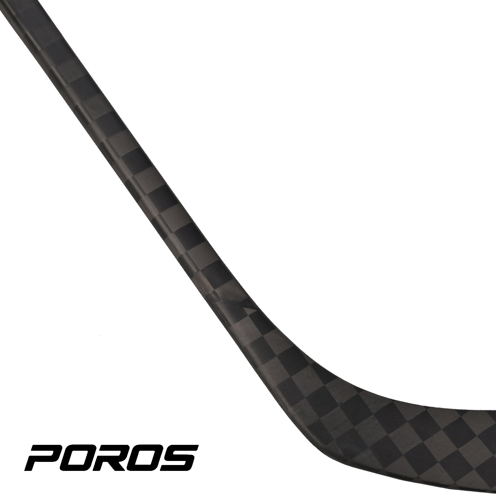 POROS Manufacture Low Kick Customized Ice Hockey Stick 100% Carbon Fiber Lightweight Senior/Intermediate/Junior/Youth