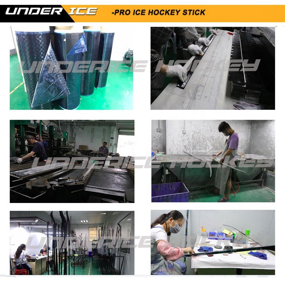 30 days warranty super lightweight strong and durable big brand quality custom Logo Ice Hockey Stick