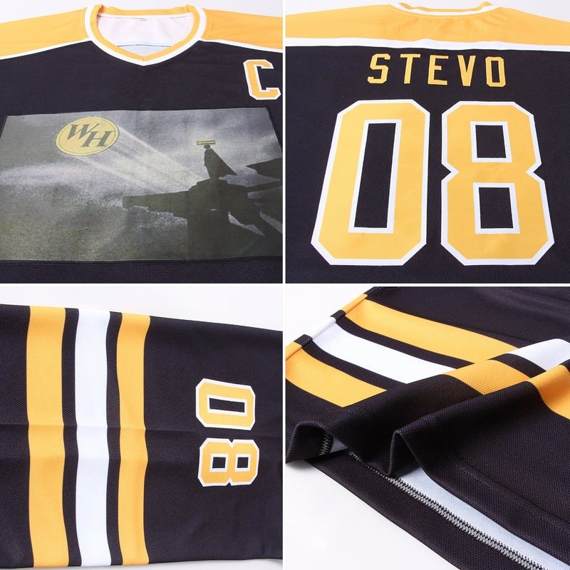 Wholesale Polyester Mesh Ice Hockey Jersey For Men Custom Made Ice Hokey Jersey With Name And Numbers