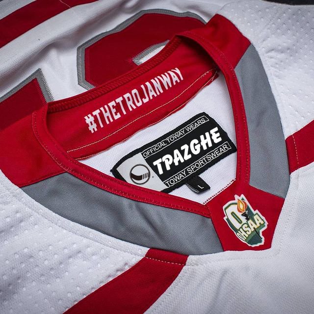 sublimation custom team field infant ice hockey jersey
