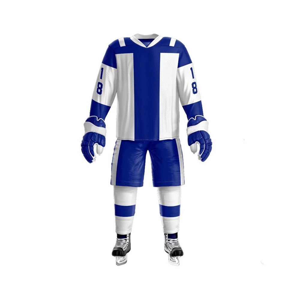 Manufacturer Wholesale Custom Sublimation Printed Hockey Pants Blank Ice Hockey Uniform for Training OEM And Custom Team Name