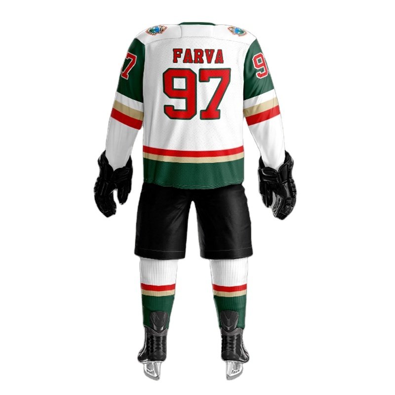 China Supplier Custom Ice Hockey Jersey Sublimated Printing Logo Team Design Youth Hockey Jersey Hoodie