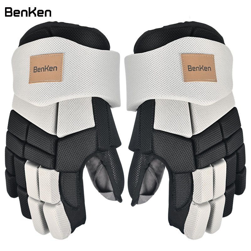 Benken Professional Style Youth Ice Hockey Gloves Gear Sports Equipment for Lacrosse & Ice Hockey