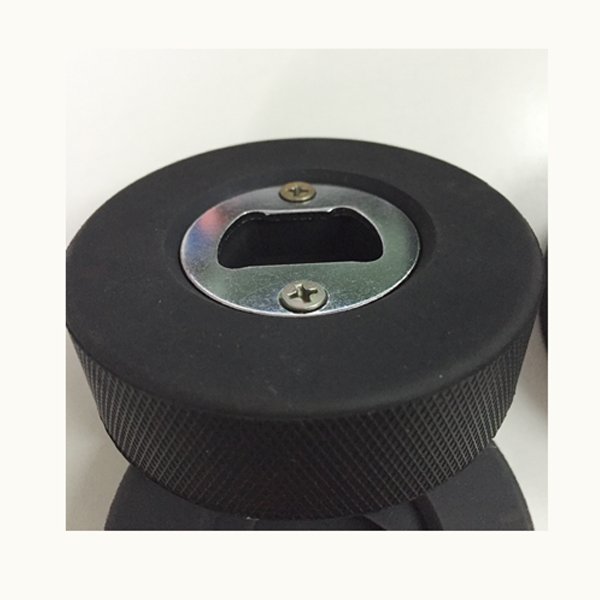 High Quality Logo Printing Rubber Ice Hockey Puck Opener