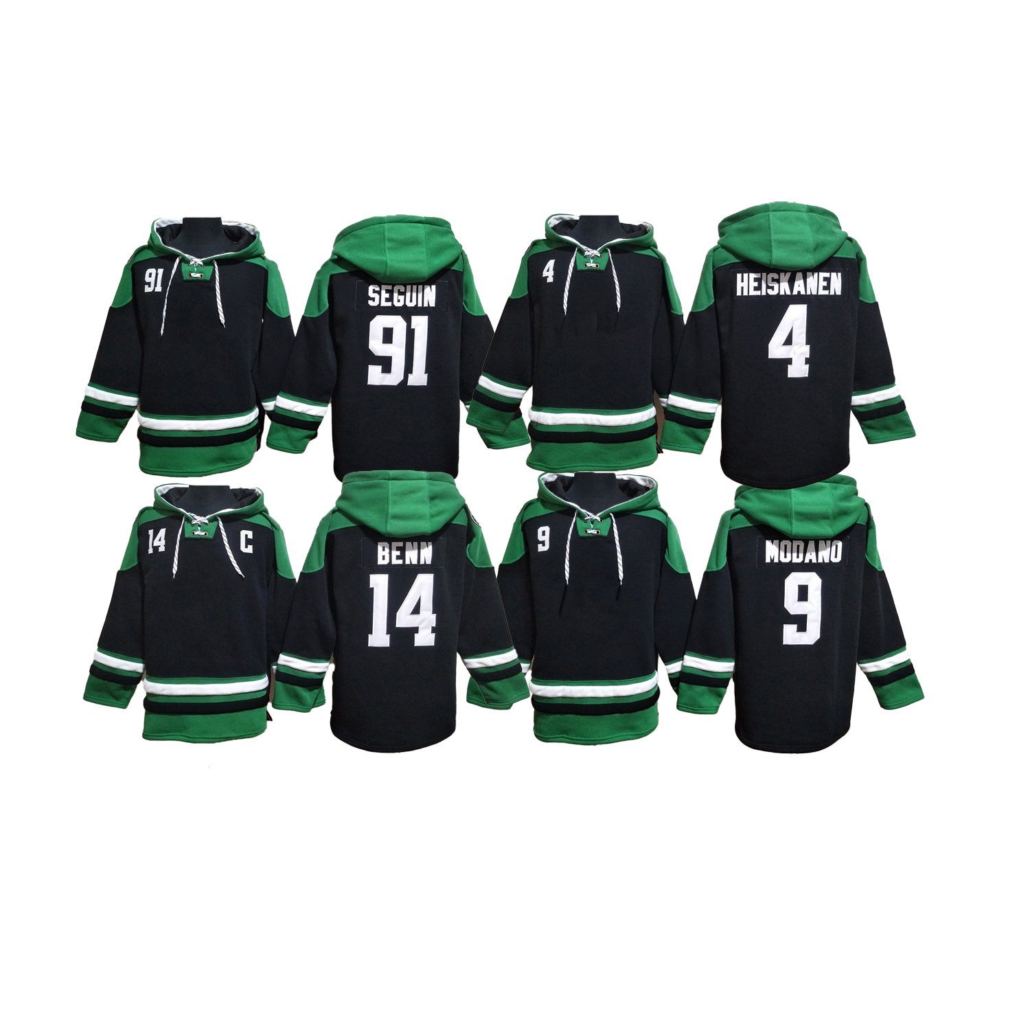 2023 New Stitched American Teams Hockey Jerseys Dallas 4 Heiskanen 9 Modano 14 Benn 91 Seguin