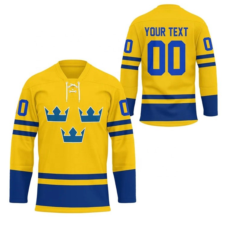 China manufacturer 5xl custom made blank ice hockey jersey