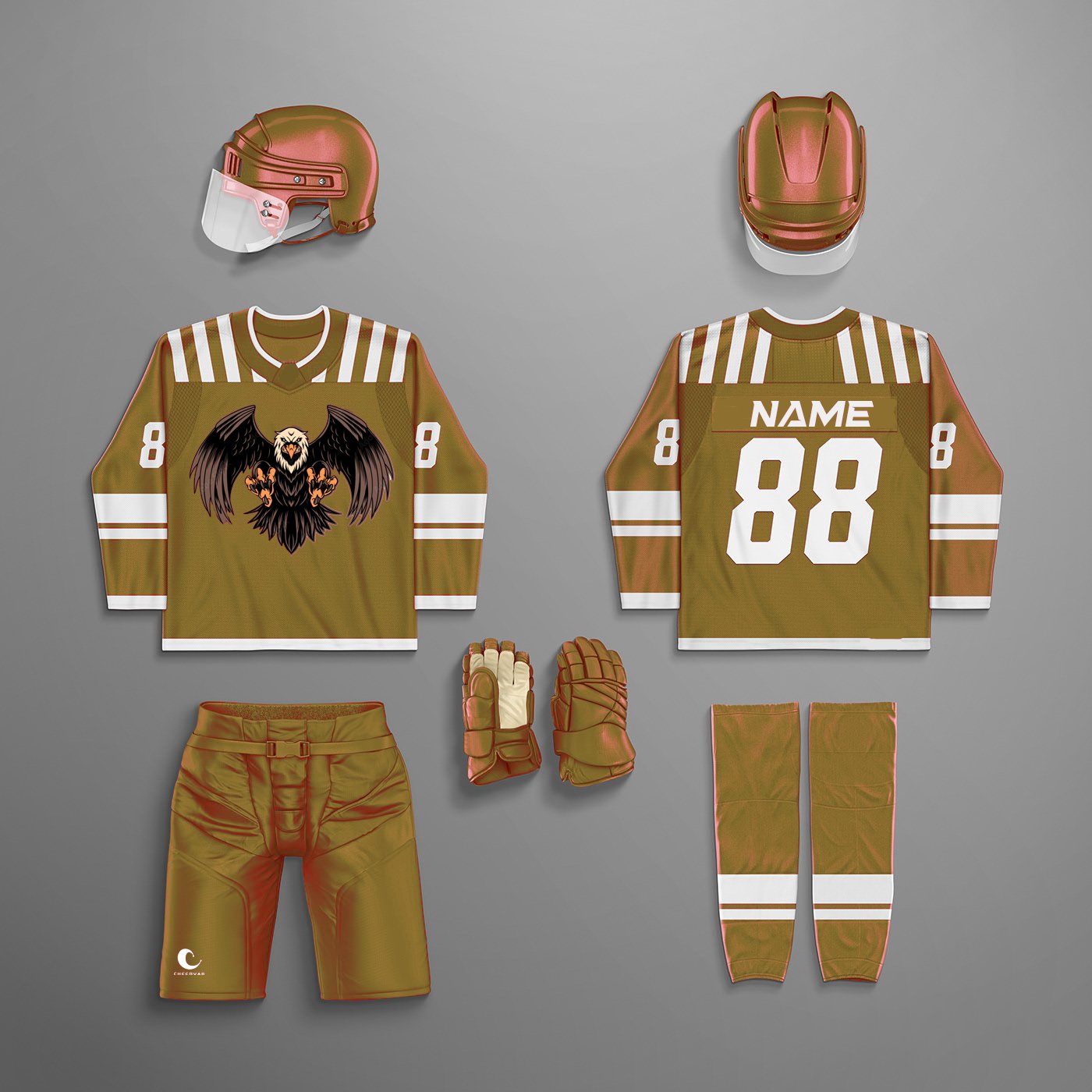 Customized Ice Hockey Jerseys Breathable Adult Youth Ice Hockey Wear