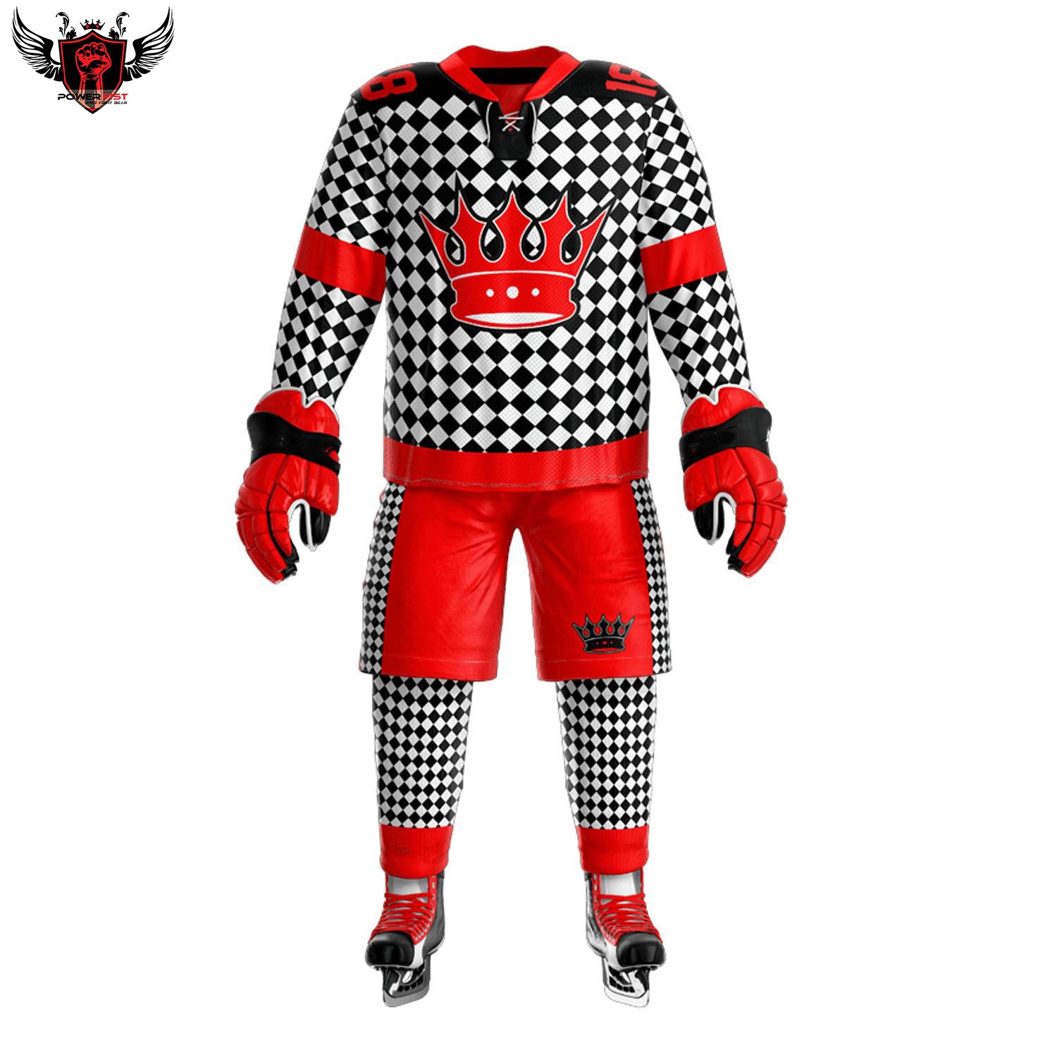 Premium Quality Ice Hockey Uniform Customize Logo Size Adult Custom Packing Customized Team Sportswear for Adults