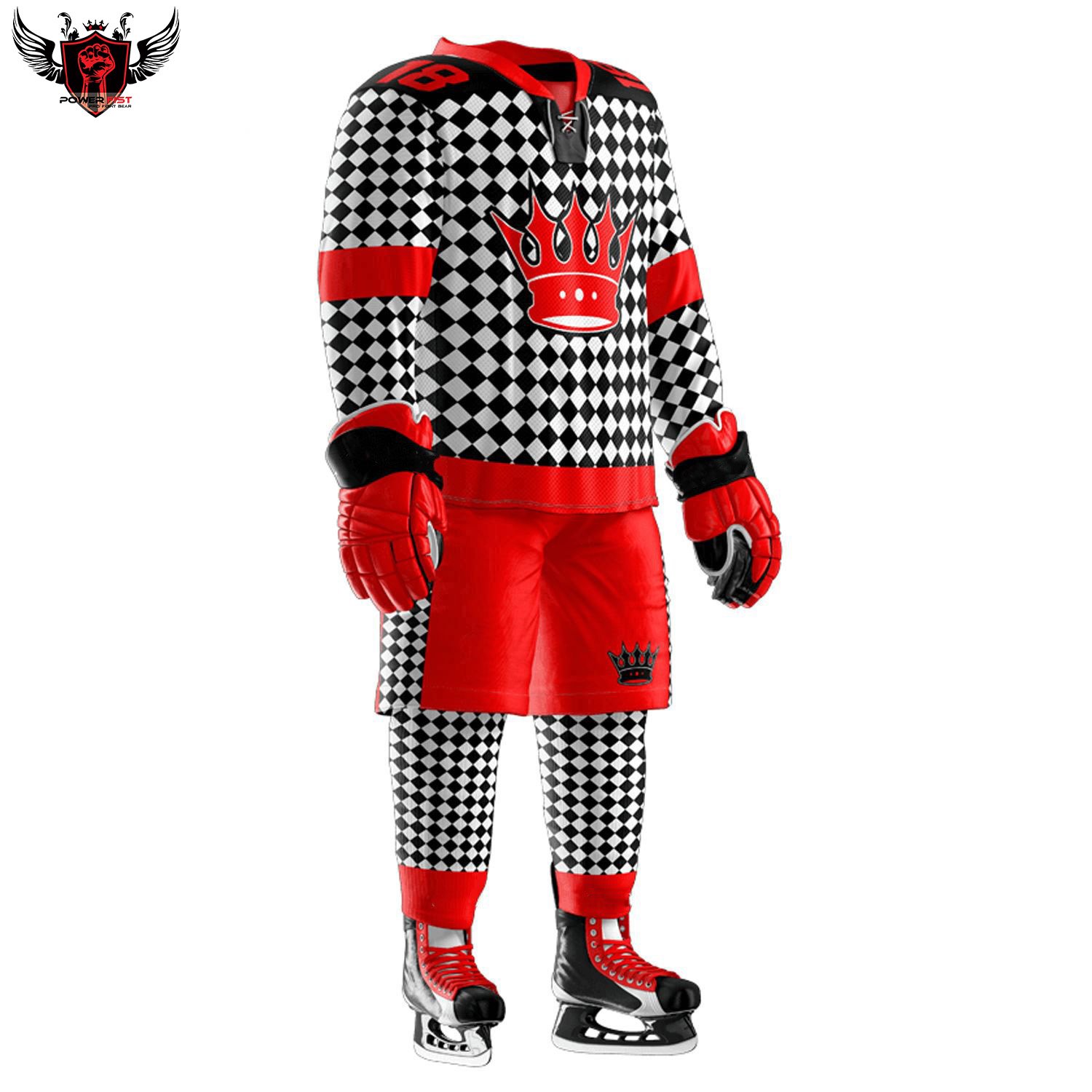 Premium Quality Ice Hockey Uniform Customize Logo Size Adult Custom Packing Customized Team Sportswear for Adults