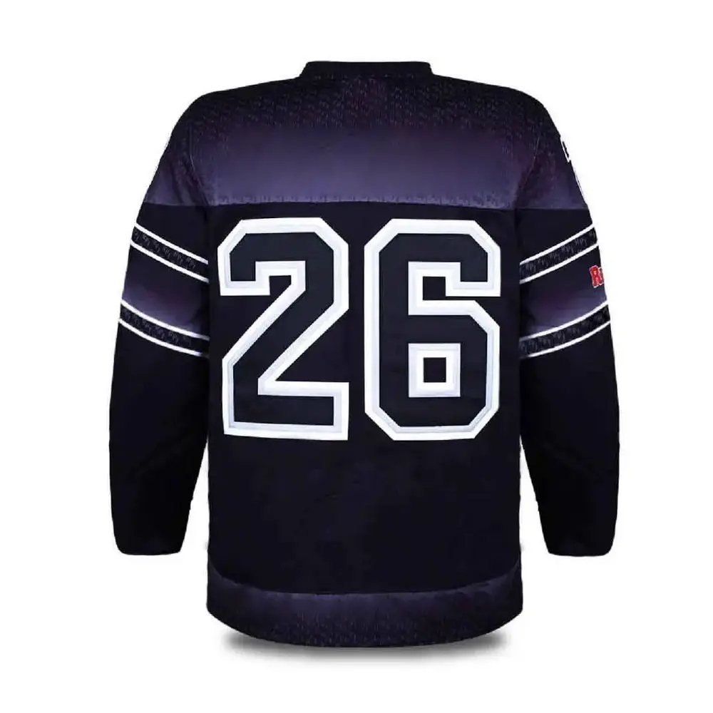 Fashion custom ice hockey uniform team wear embroidered ice hockey jersey for youth hockey team