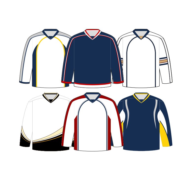 OEM Sublimated Hockey Jerseys Custom Logo Ice Hockey Uniforms Ice Hockey Style Jersey