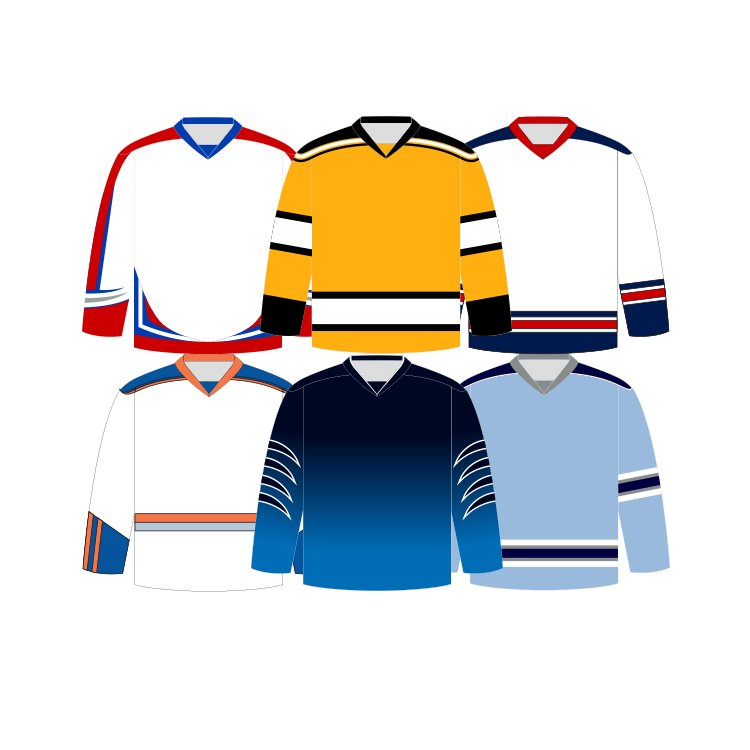 OEM Sublimated Hockey Jerseys Custom Logo Ice Hockey Uniforms Ice Hockey Style Jersey
