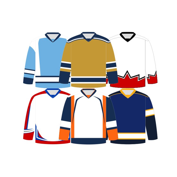 OEM Sublimated Hockey Jerseys Custom Logo Ice Hockey Uniforms Ice Hockey Style Jersey