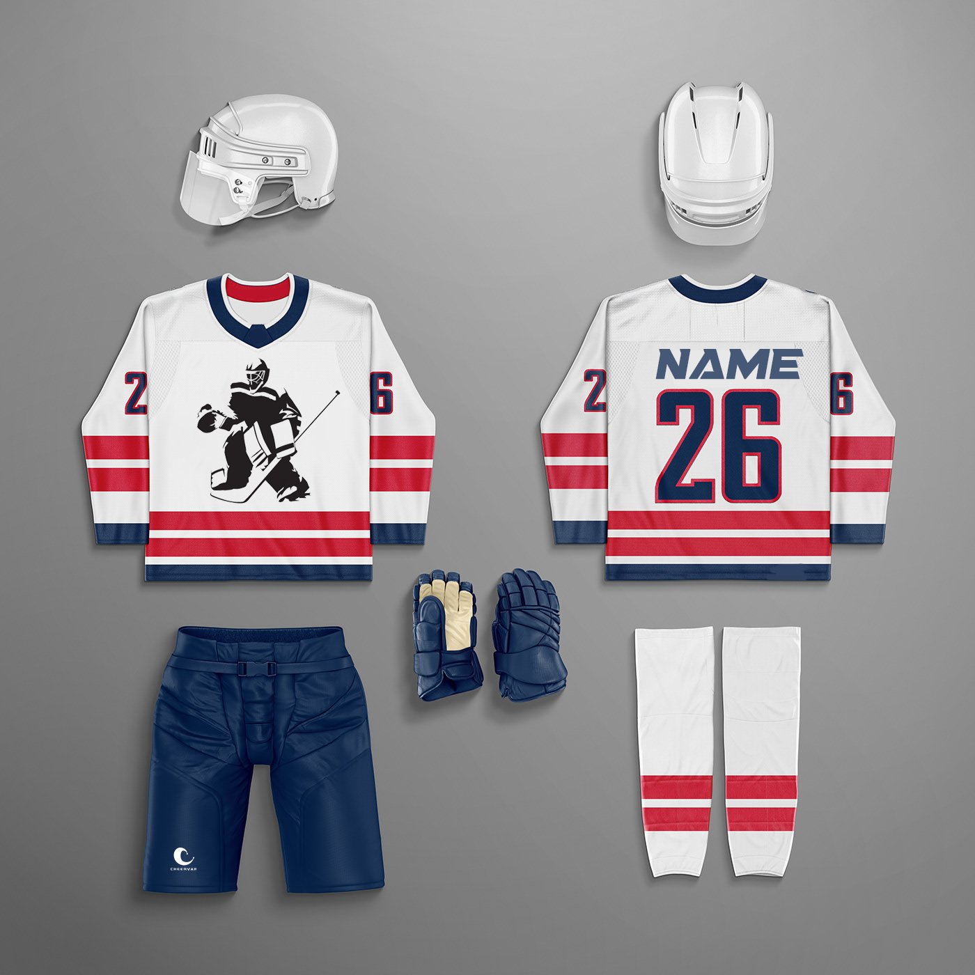 New Design Breathable Ice Hockey Jerseys Custom Sublimated Youth Ice Hockey Wear