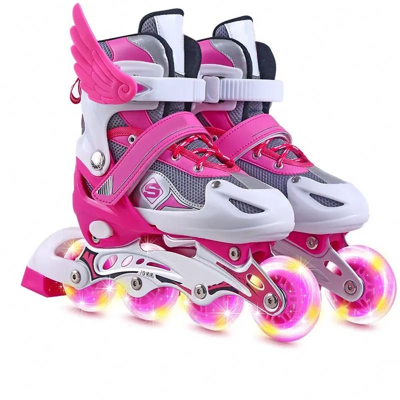 Genuine Polyurethane Wheels Pvc Patine Red Color Cheap For Promotion Powerslide Inline Skates