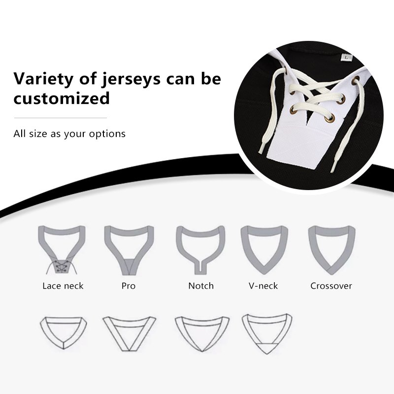 Hot Selling Logo Color Customized Accepted Custom Ice Hockey Jersey Hoodie