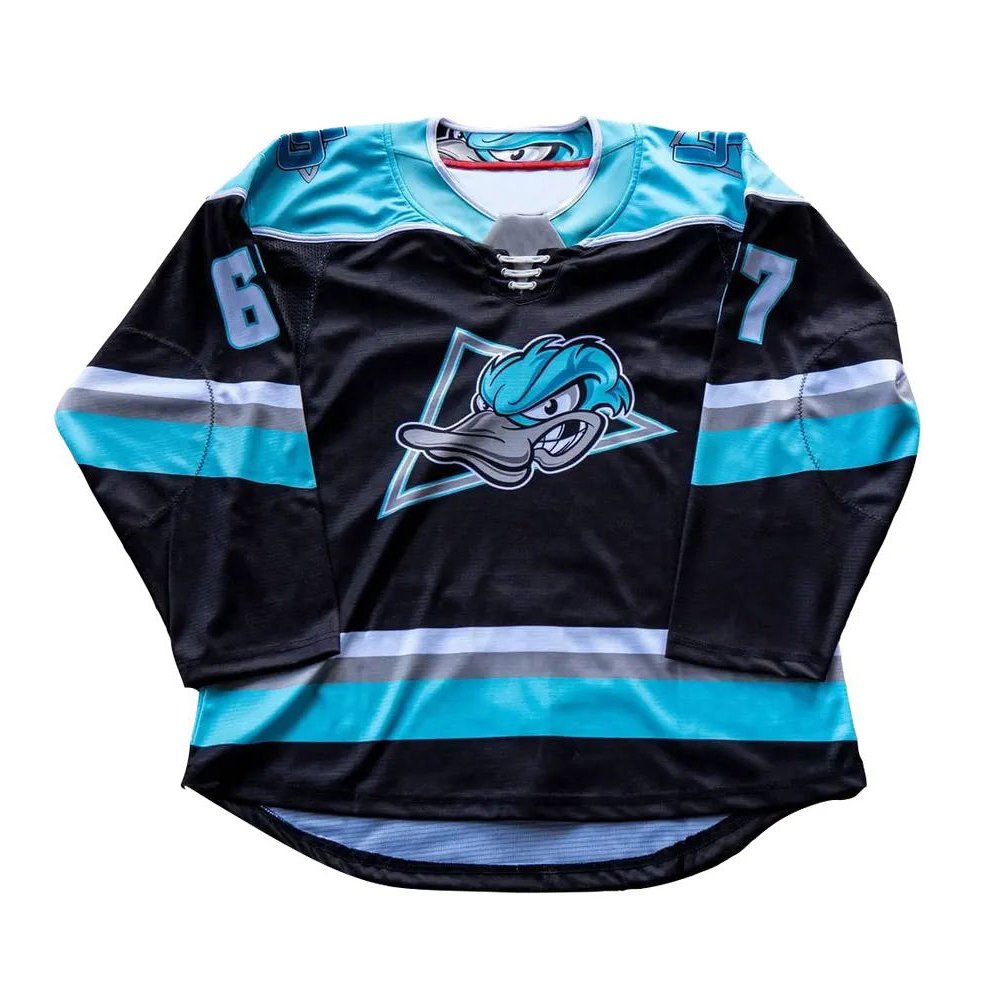 High quality custom men's sublimation ice hockey jersey blank quartet elite style hockey team uniform