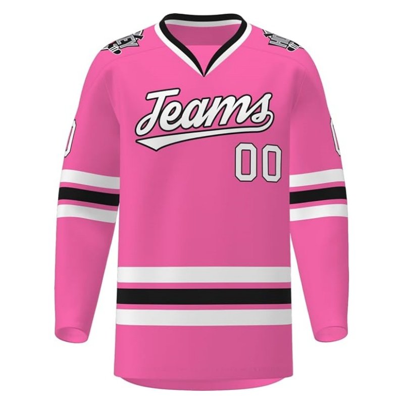Wholesale Sportswear Ice Hockey Uniform Custom Design Breathable Ice Hockey Jersey For Men Women