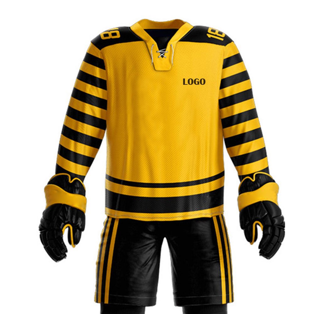 Sports wear Men Ice Hockey Uniform Premium Quality Ice Hockey Uniform Customized Logo Adult Wear Uniform