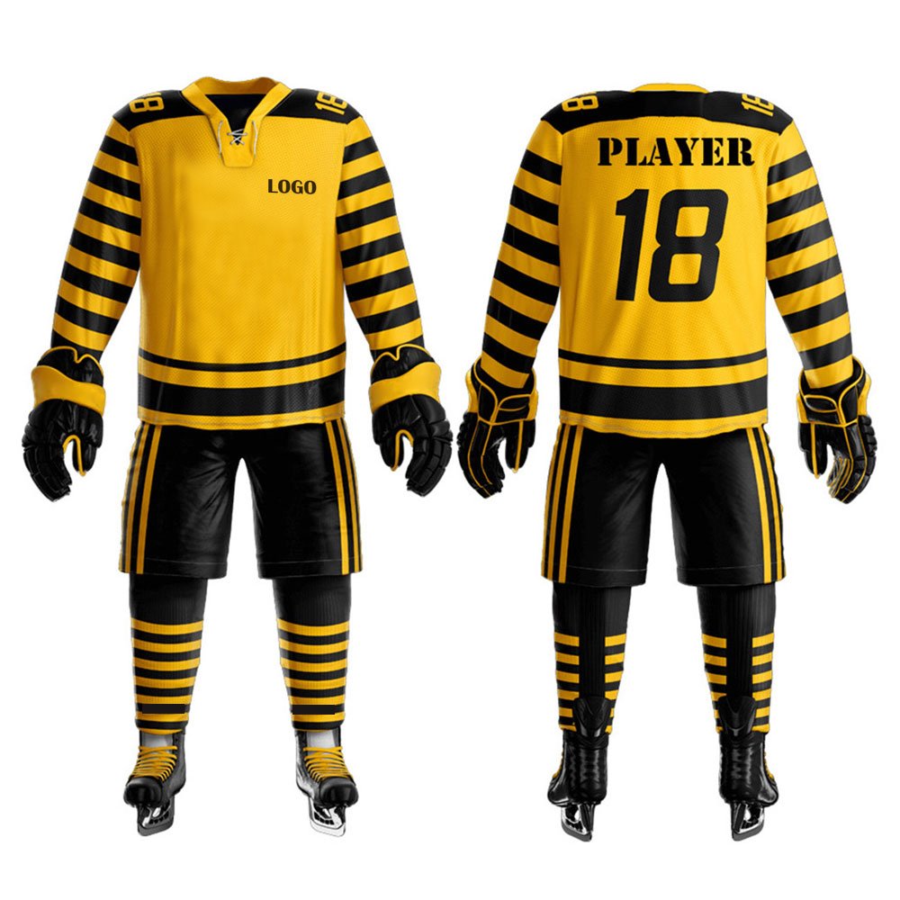 Sports wear Men Ice Hockey Uniform Premium Quality Ice Hockey Uniform Customized Logo Adult Wear Uniform