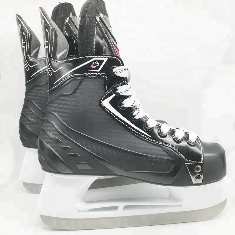 Adult Patented composite bandy ice hockey equipment rental skates shoe