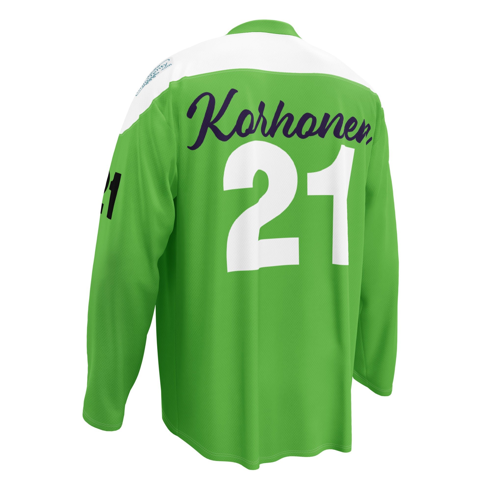 Top quality 100% polyester Jersey Casual Wear Hockey Jerseys Sublimation Funny Green Ice Hockey Jersey