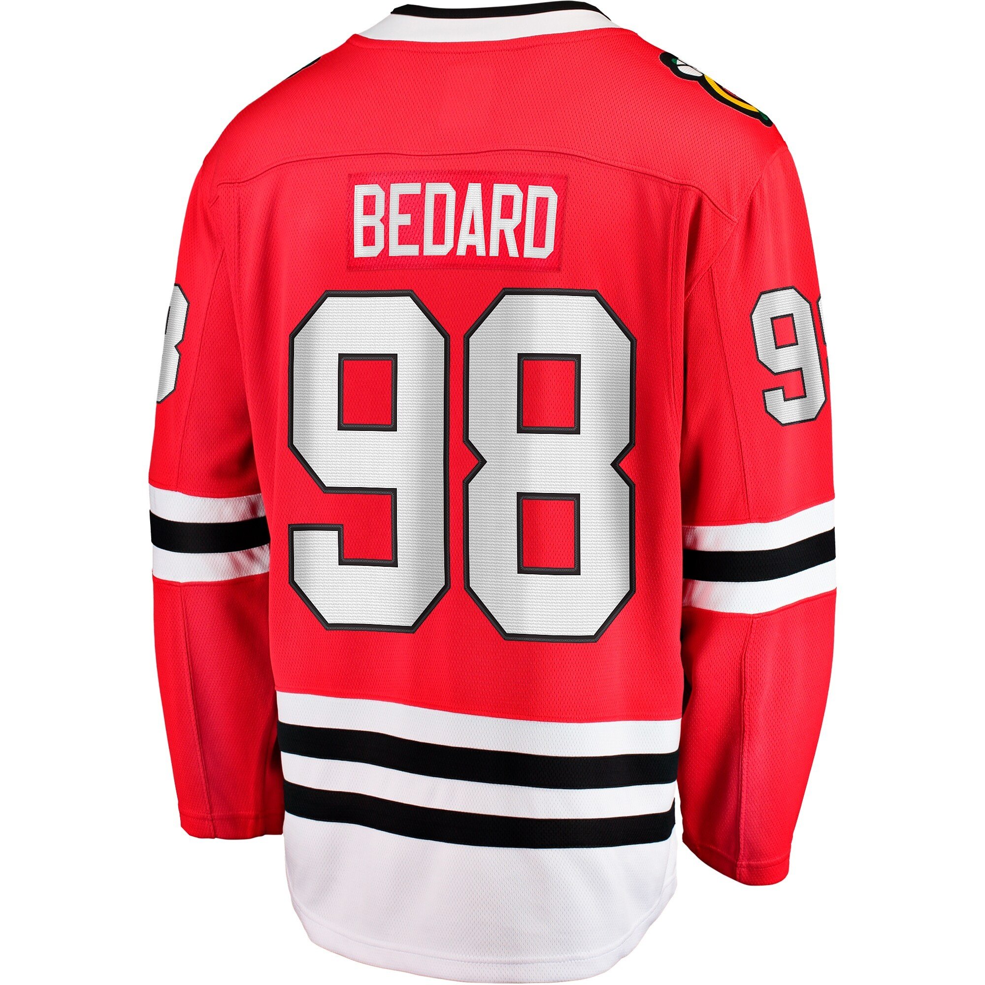 2024 Men's Chicago Jersey Ice Hockey Jersey Embroidered Shirts Stitched Uniform Blackhawks Home Wear #98 Bedard #19 #4 #34 #5