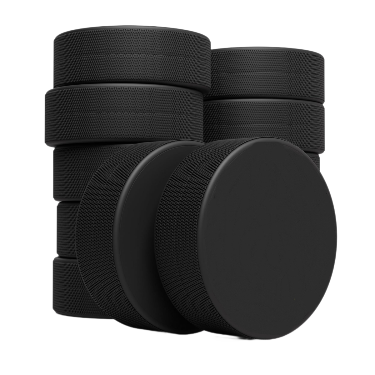 Wholesale Factory Sale High Quality Standard Ice Hockey Puck Customized Printing Logo Rubber Solid Official Ice Hockey Pucks