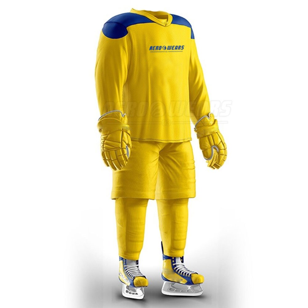 Wholesale Price Blank Ice Hockey Uniform Customized New Design Ice Hockey Uniform For Online Sale