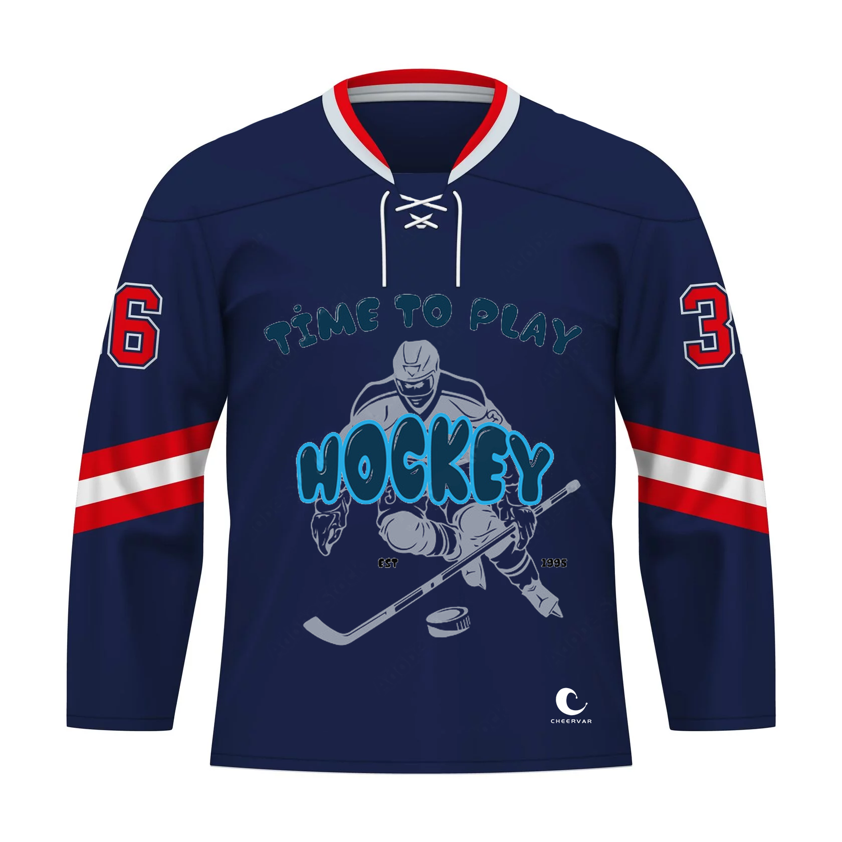 Top Customized Ice Hockey Jerseys Sublimated Breathable Adult Youth Ice Hockey Wear